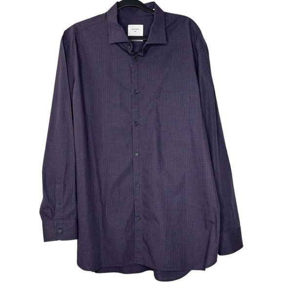 Billy Reid Other - Billy Reid 100% Cotton Button Shirt (Size XXL) Long Sleeve Plaid Standard Fit